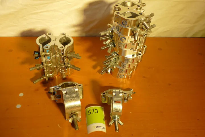 Konvolut Swivel Coupler Doppelschelle